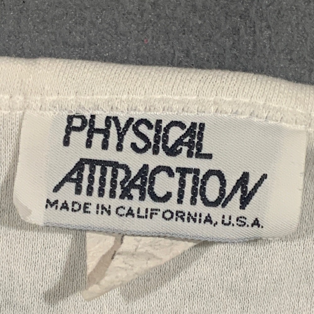 Physical Attraction T-Shirt Womens 4X White Nautical Sea Life Vintage 90s USA - Picture 2 of 9